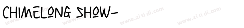 Chimelong show字体转换